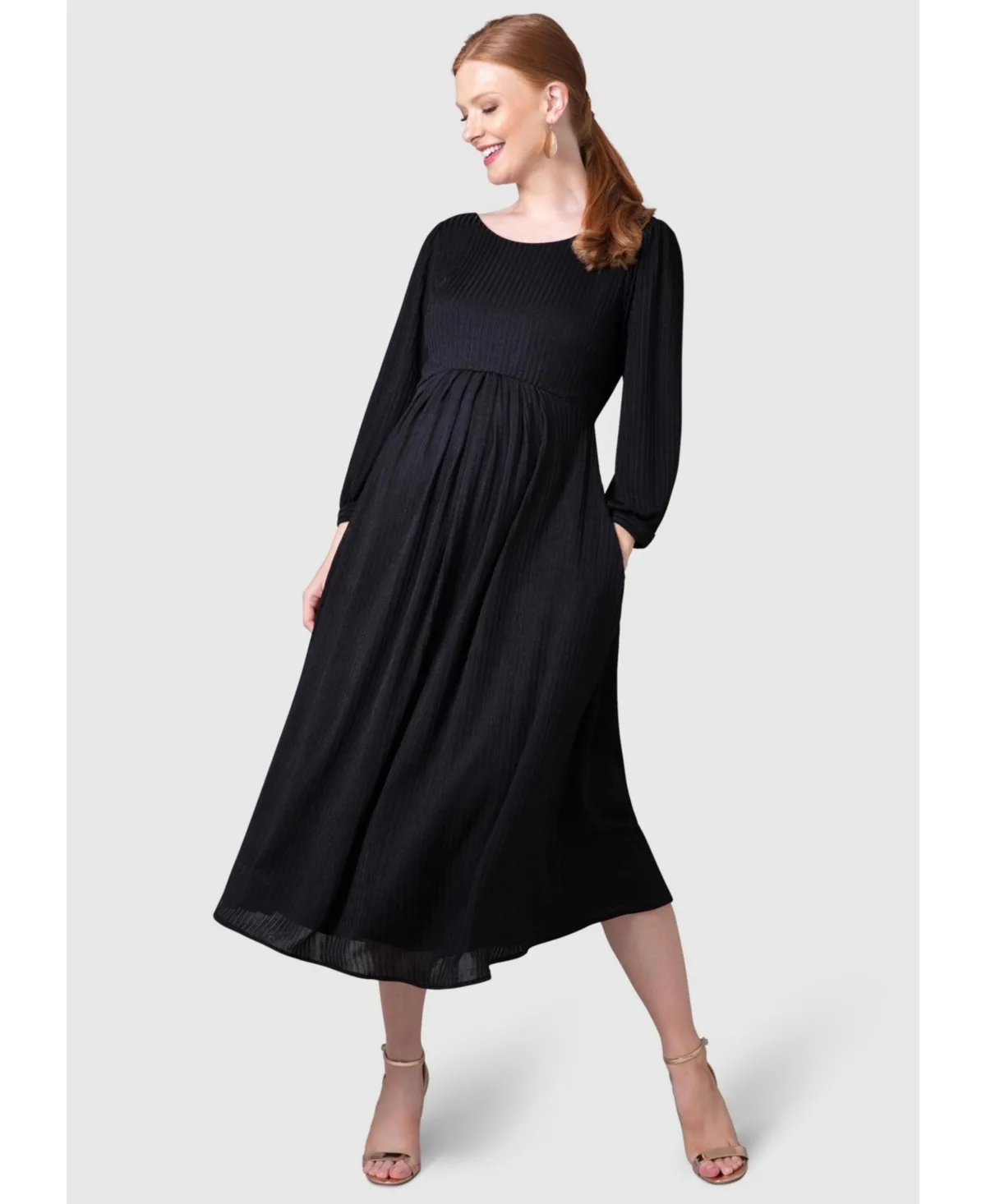 Tiffany Rose Isla Ribbed Jersey Dress by Tiffany Rose Maternity
