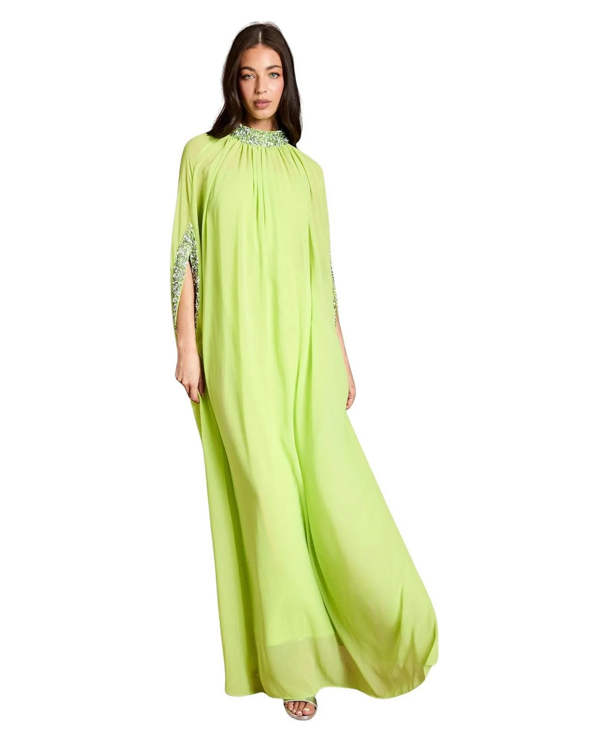 Muse Chiffon Cape Dress by Coast
