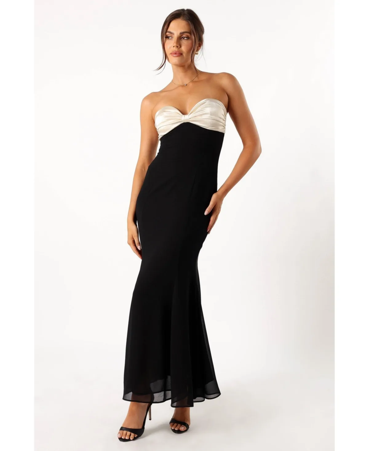 Cecilia Strapless Maxi Dress by Petal And Pup