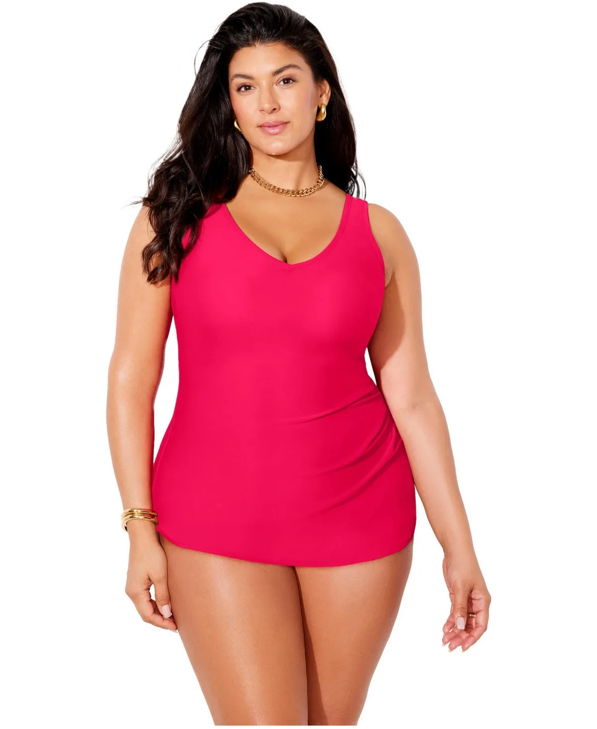 Sarong Front One Piece Swimsuit