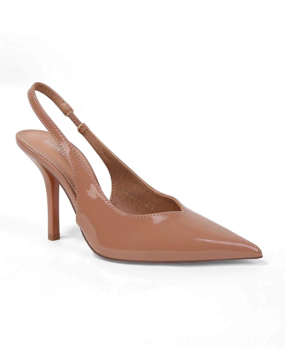 Constantine Patent Pointed Toe Slingback Heels