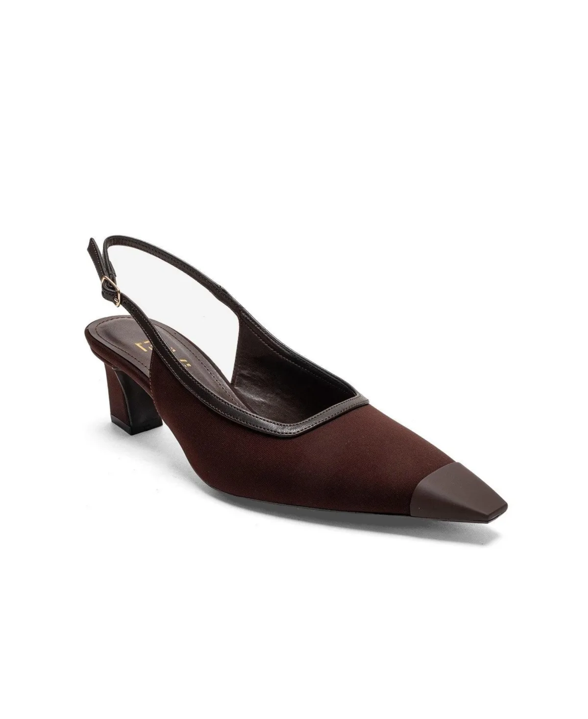 Hilda Block Heel Pump by Prologue Shoes