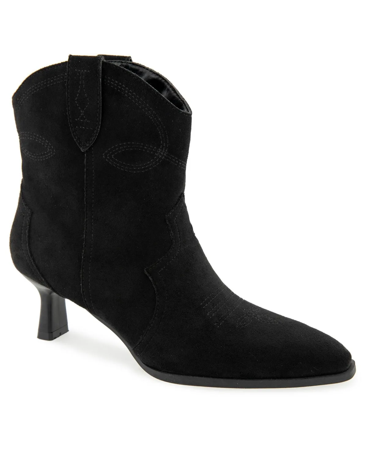 Ugo Western Kitten Heel Bootie by Kensie