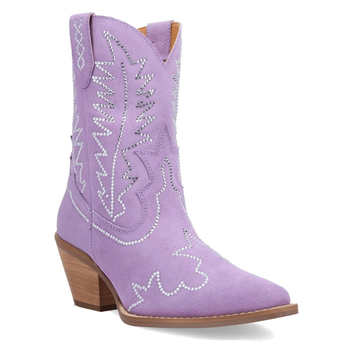 Tiny Pony Suede Leather Bootie