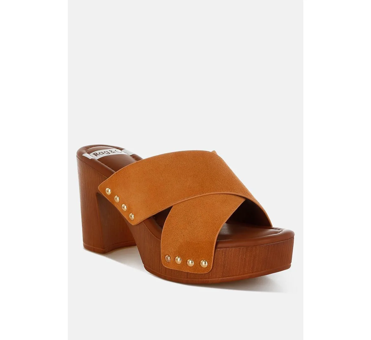 Mearsk Genuine Suede Leather Clogs by Rag & Co