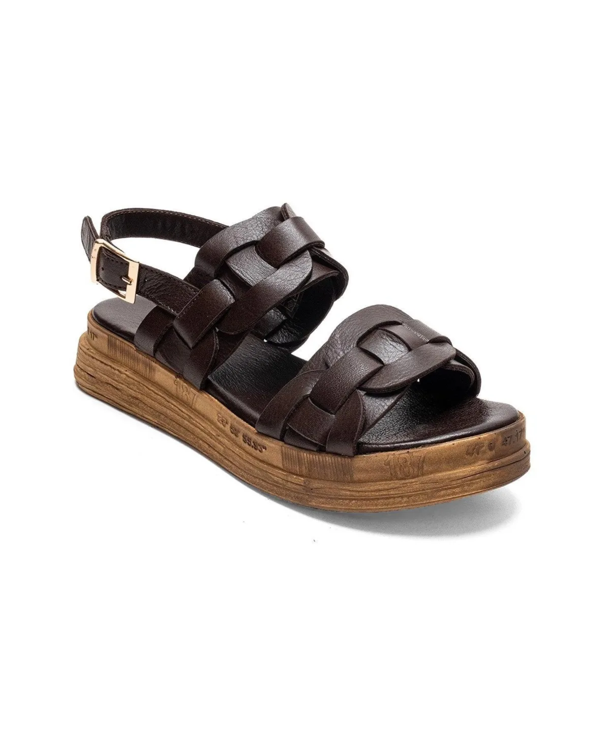 Elvoro Leather Sandal by Forever & Always Shoes