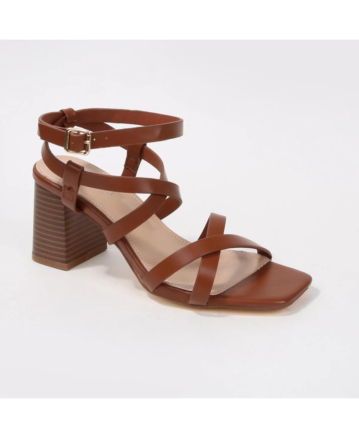 Roberta Strappy Block Heel Sandals