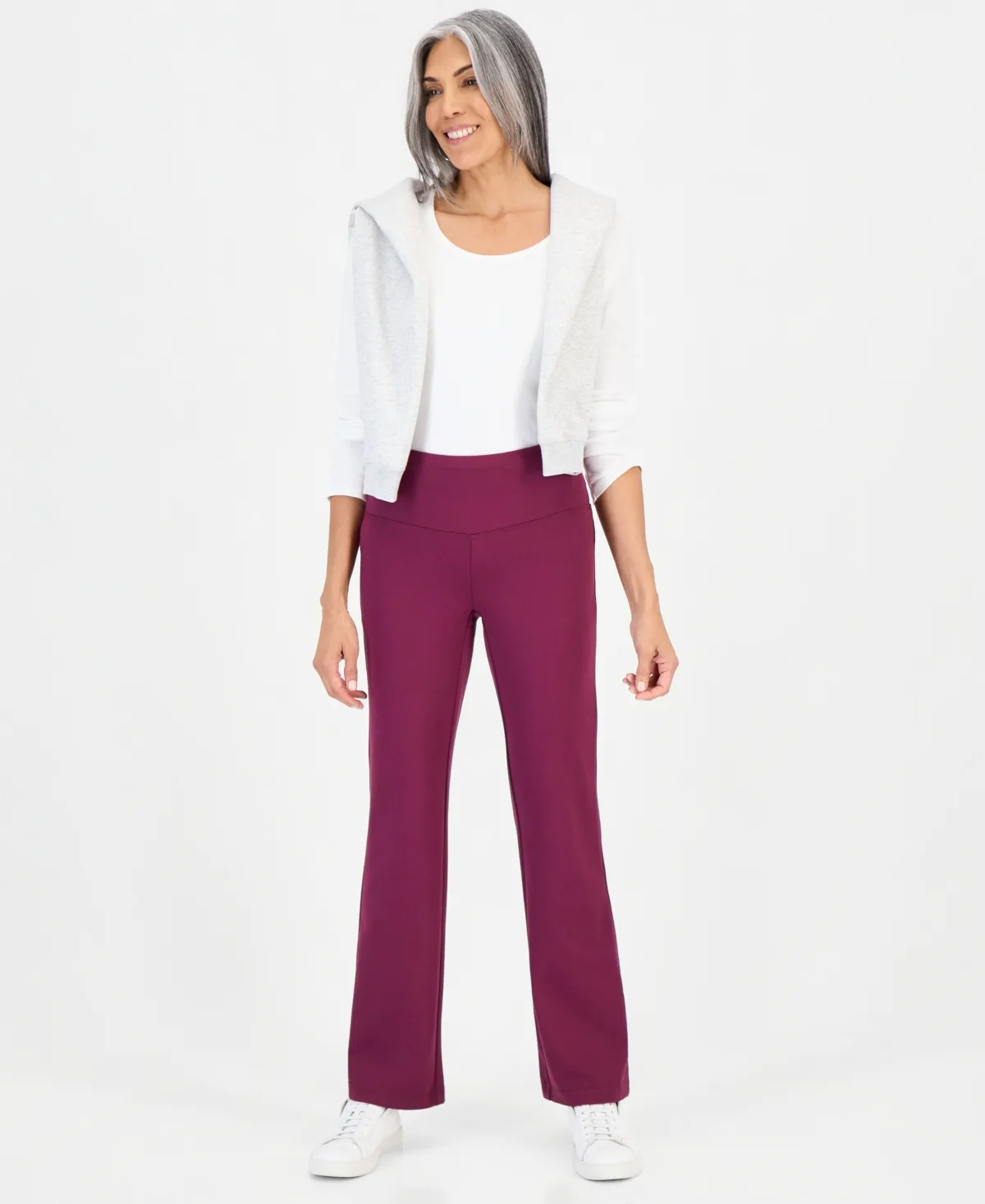 Ponte-Knit Bootcut Pants by Style & Co