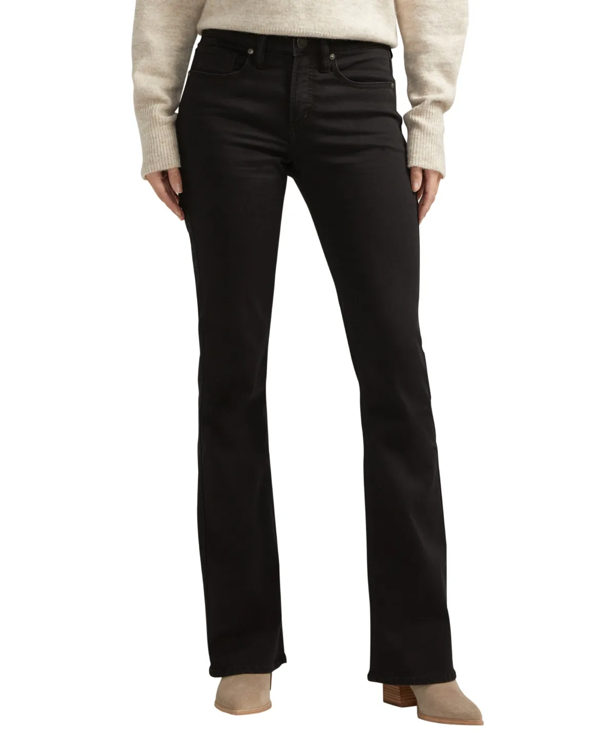 Suki Mid Rise Curvy Fit Bootcut Jeans by Silver Jeans Co.