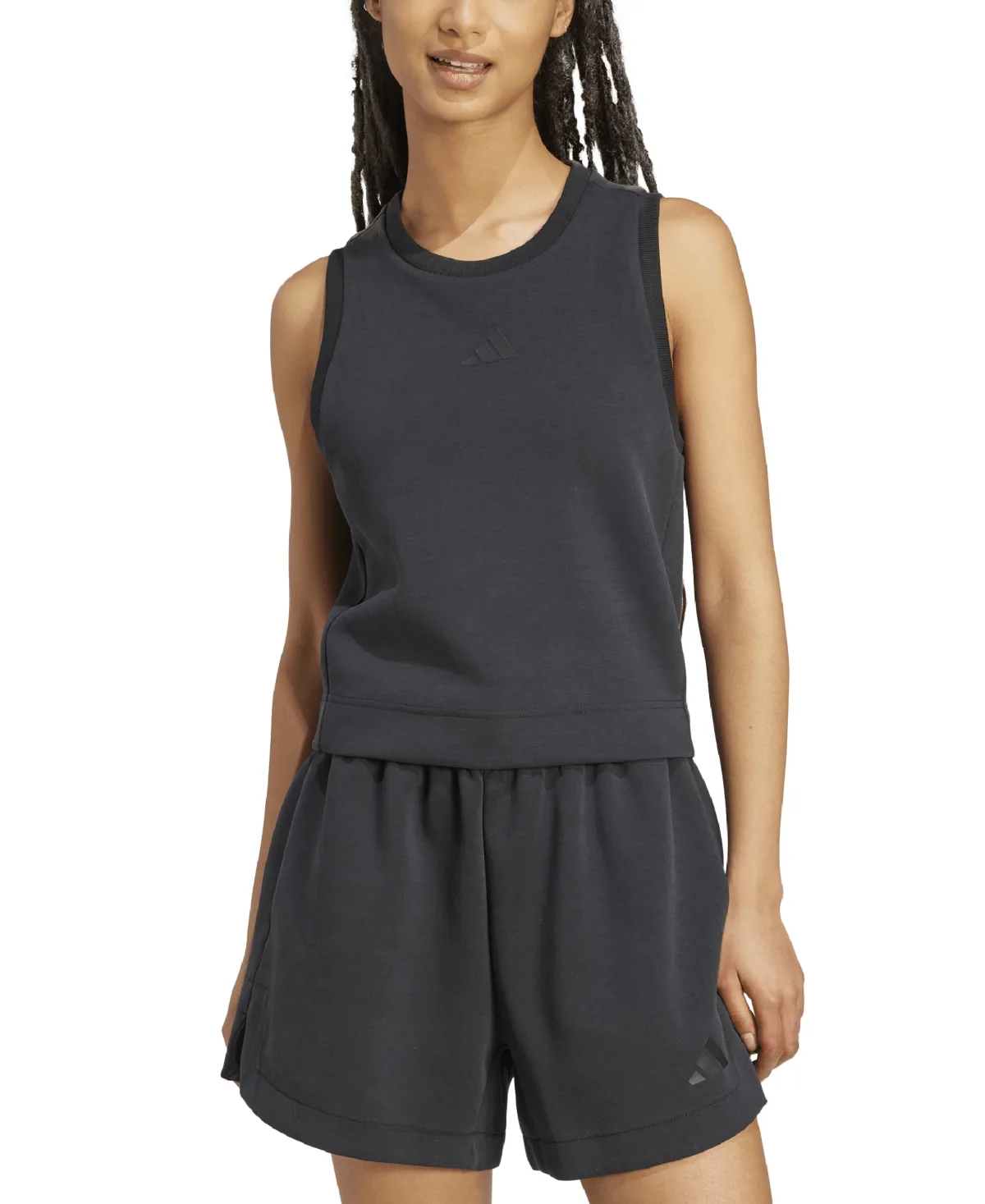 Slim Fit Sleeveless Tank Top by Adidas