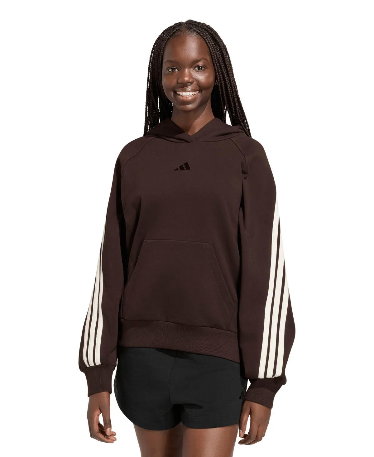 3-Stripes Pull-On Hoodie
