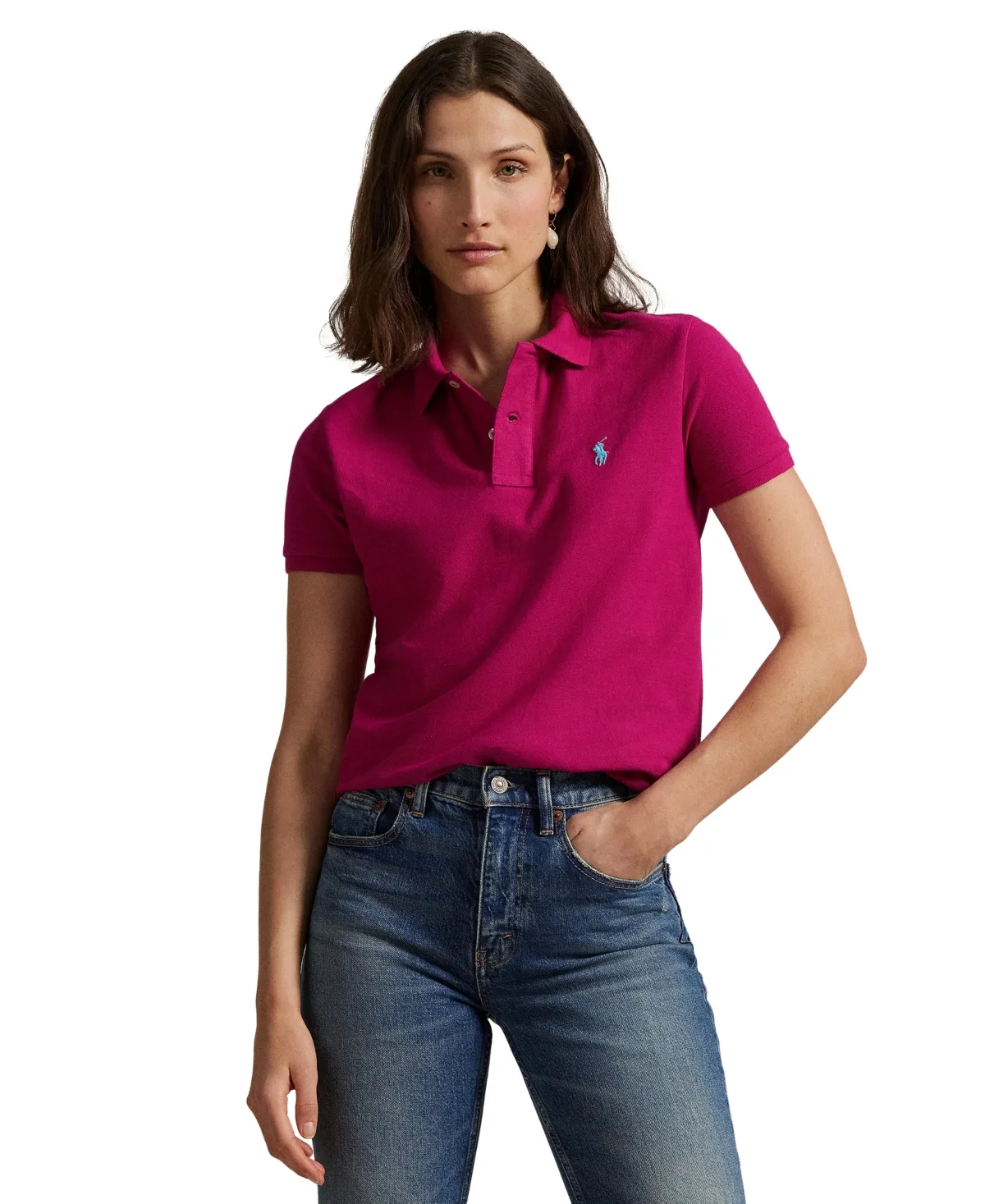 Classic-Fit Mesh Polo Shirt by Polo Ralph Lauren