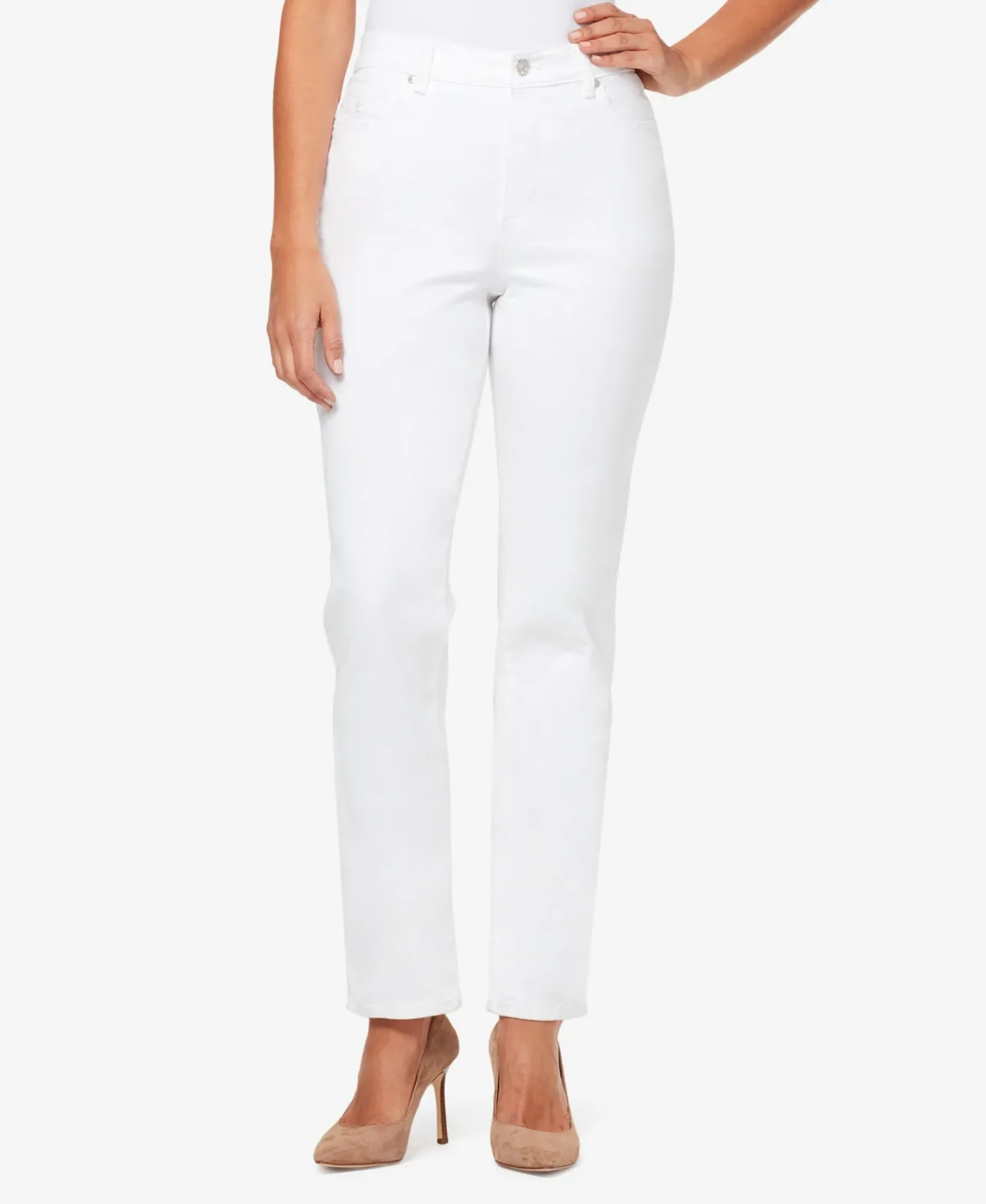 Amanda Classic Straight Jeans by Gloria Vanderbilt