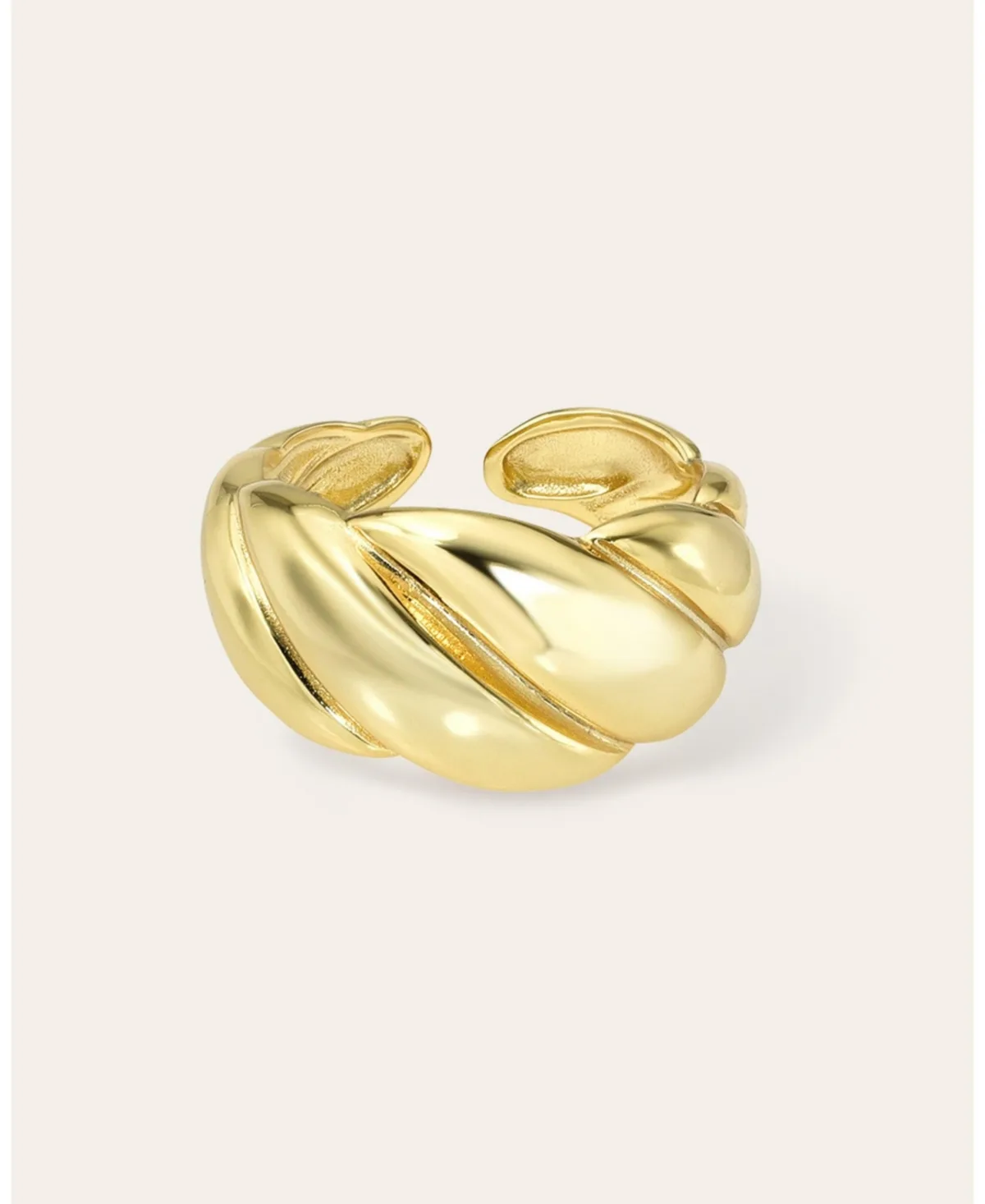 Large Croissant Ring