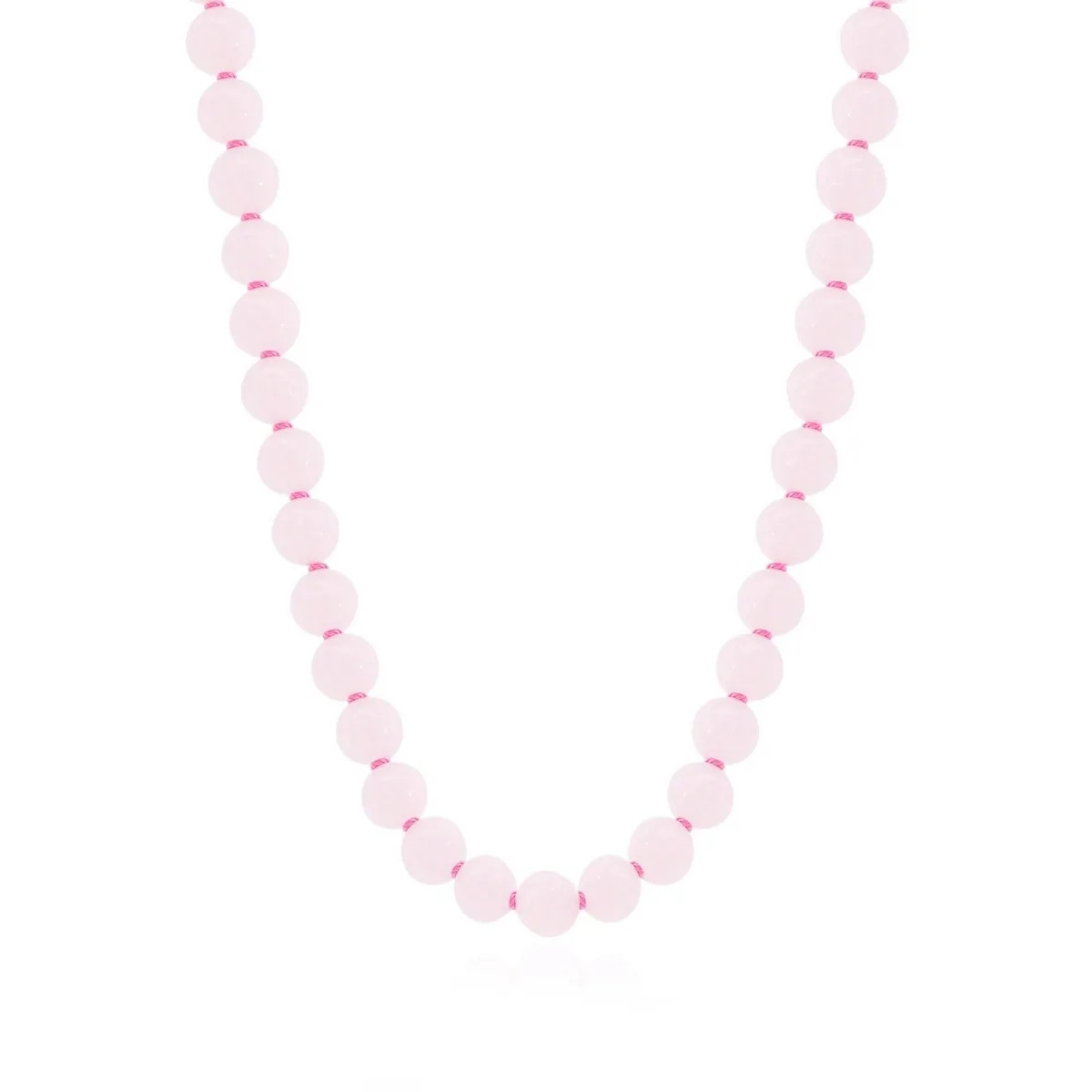 Knotted Bead Necklace 14K Gold by The Lovery
