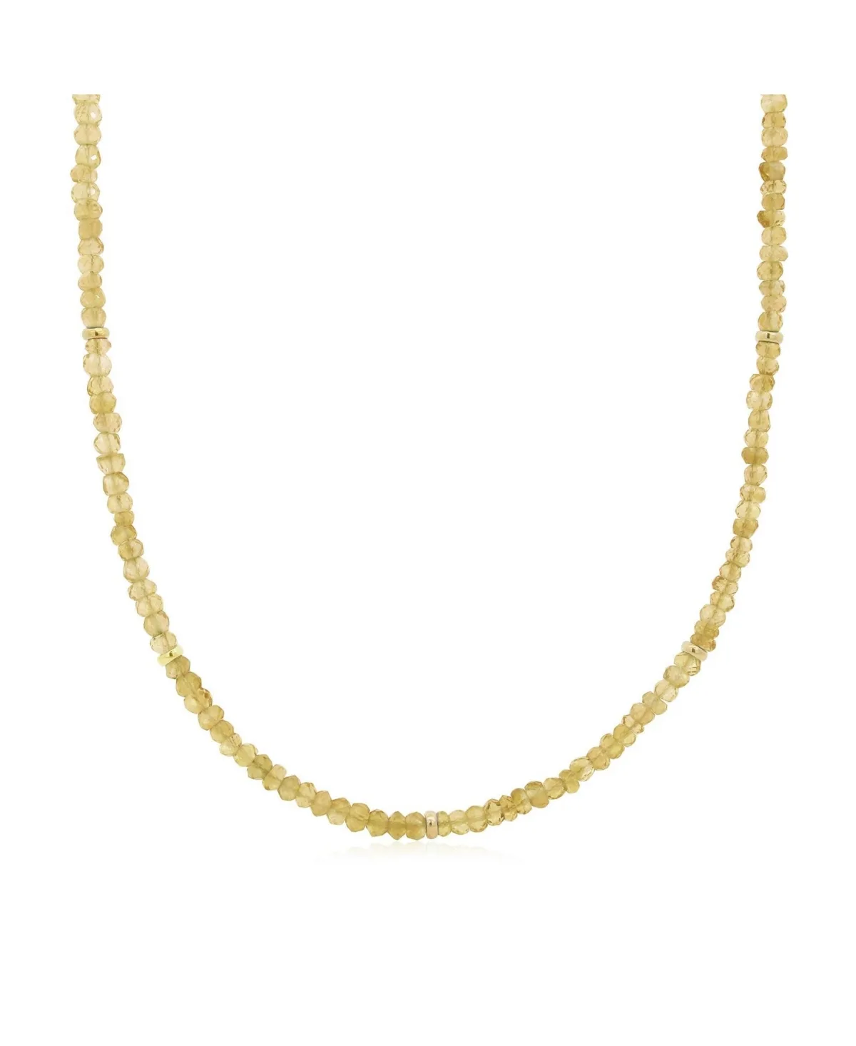 Bead Necklace 14K Gold by The Lovery