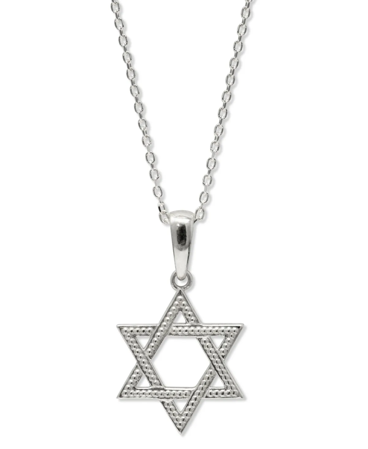 Dew Drop Star of David Charm by Anzie