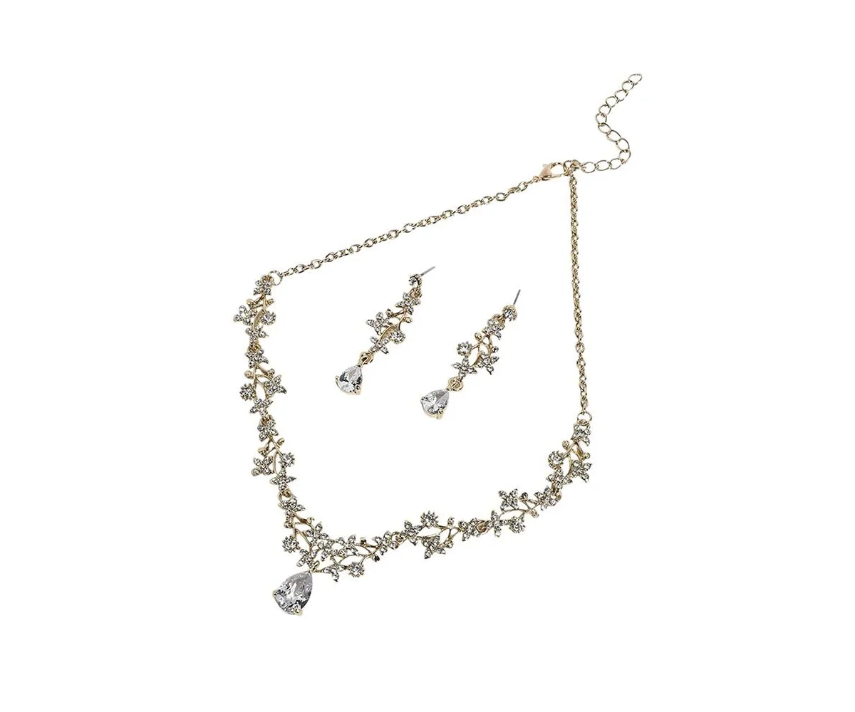 Glamorous Jewel Jewellery Set by Sohi