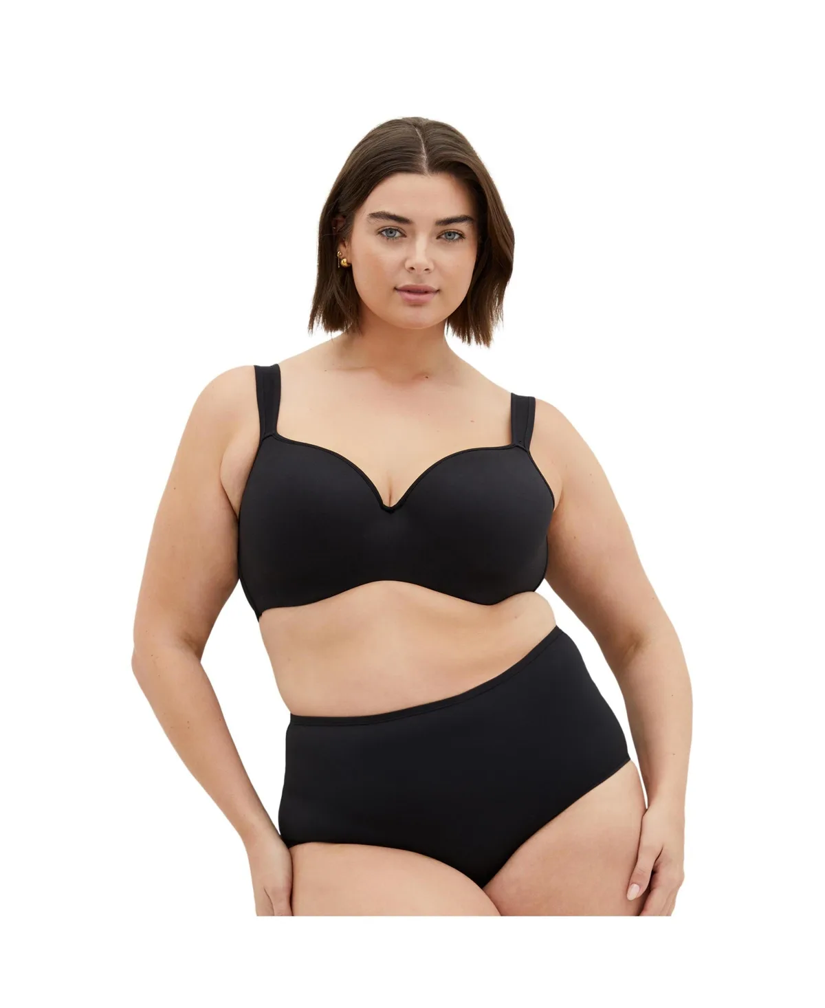 Smooth & Chic Balconette T-Shirt Bra by City Chic