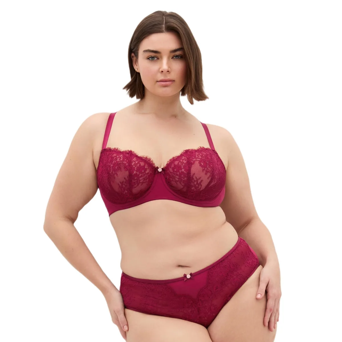 Poppy Demi Underwire Bra by City Chic