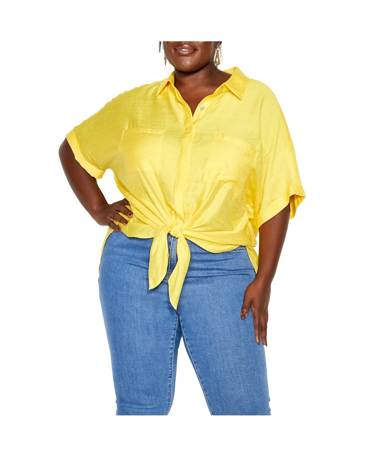 Relaxed Summer Shirt by City Chic