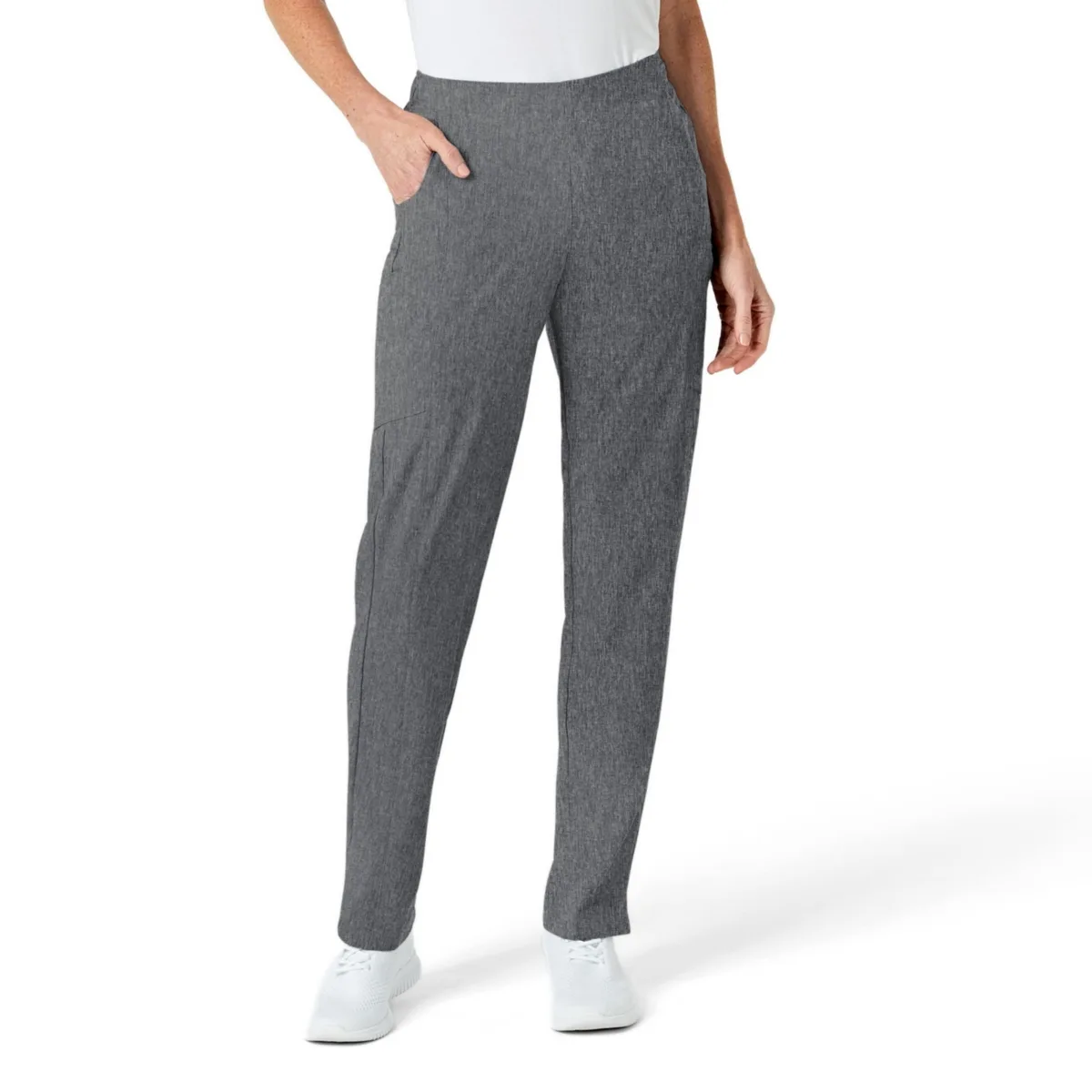 W123 Flat Front Cargo Scrub Pant by Wink