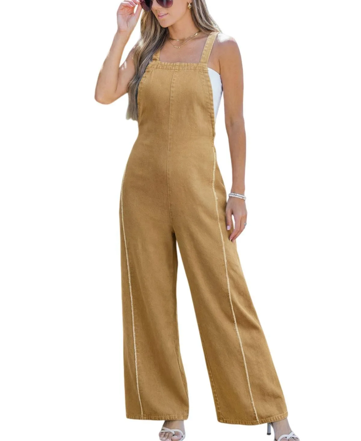 Retro Denim Overalls