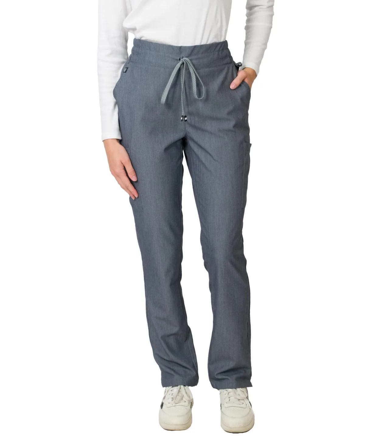 Ariana Mid-Rise Slim Straight Scrub Pant by Medgear