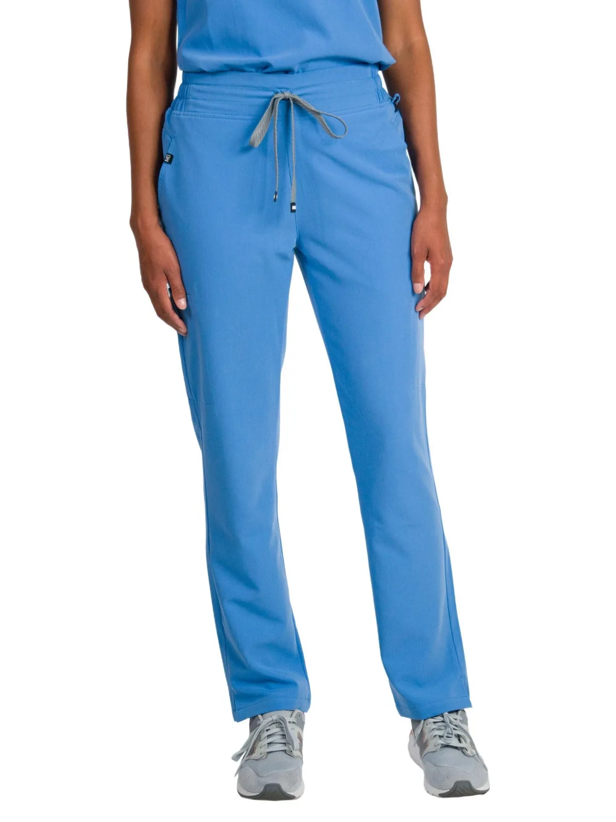 Ariana Mid-Rise Slim Straight Scrub Pant
