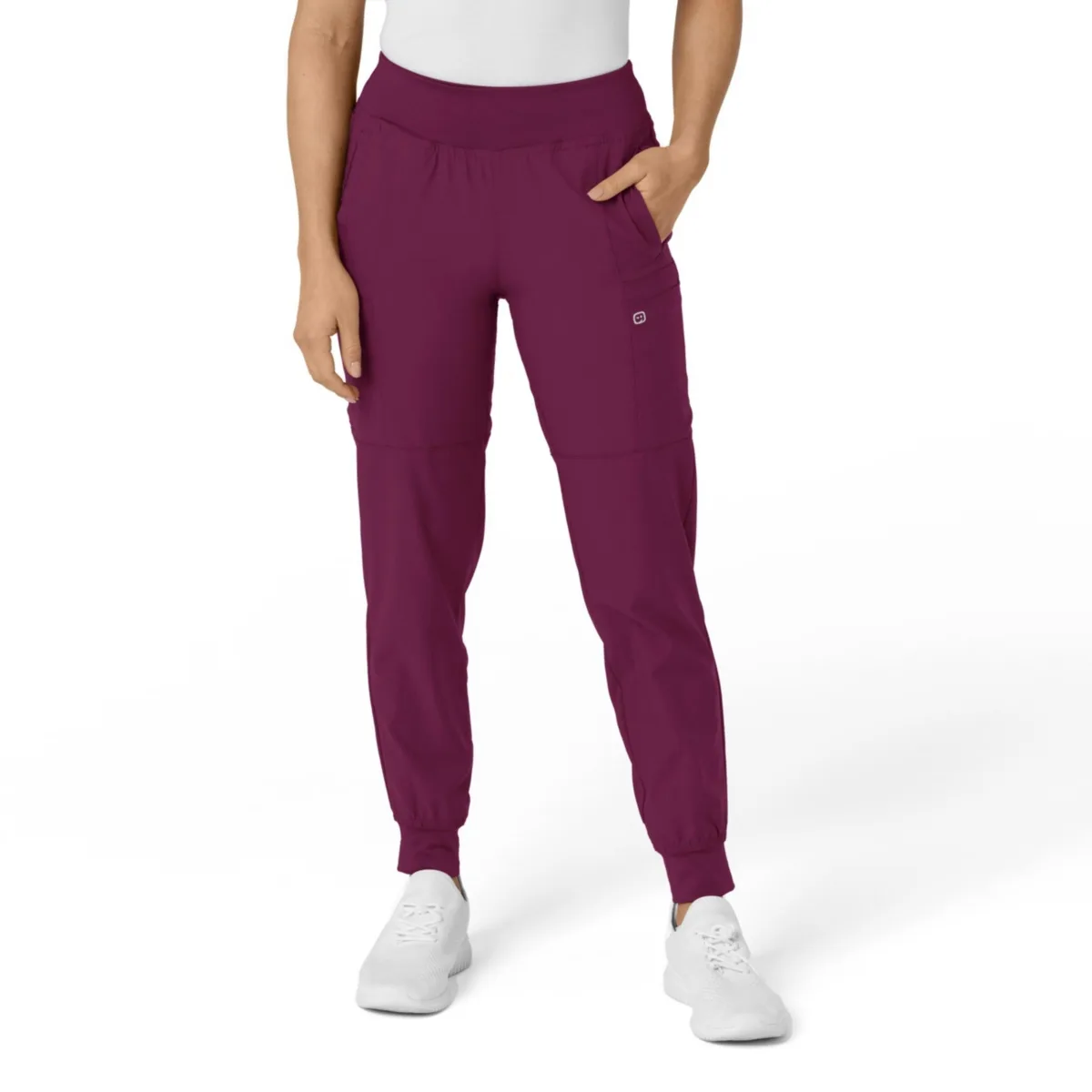 W123 Comfort Waist Cargo Jogger Scrub Pant by Wink