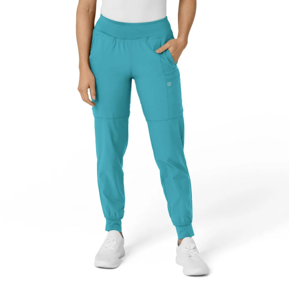 W123 Comfort Waist Cargo Jogger Scrub Pant by Wink