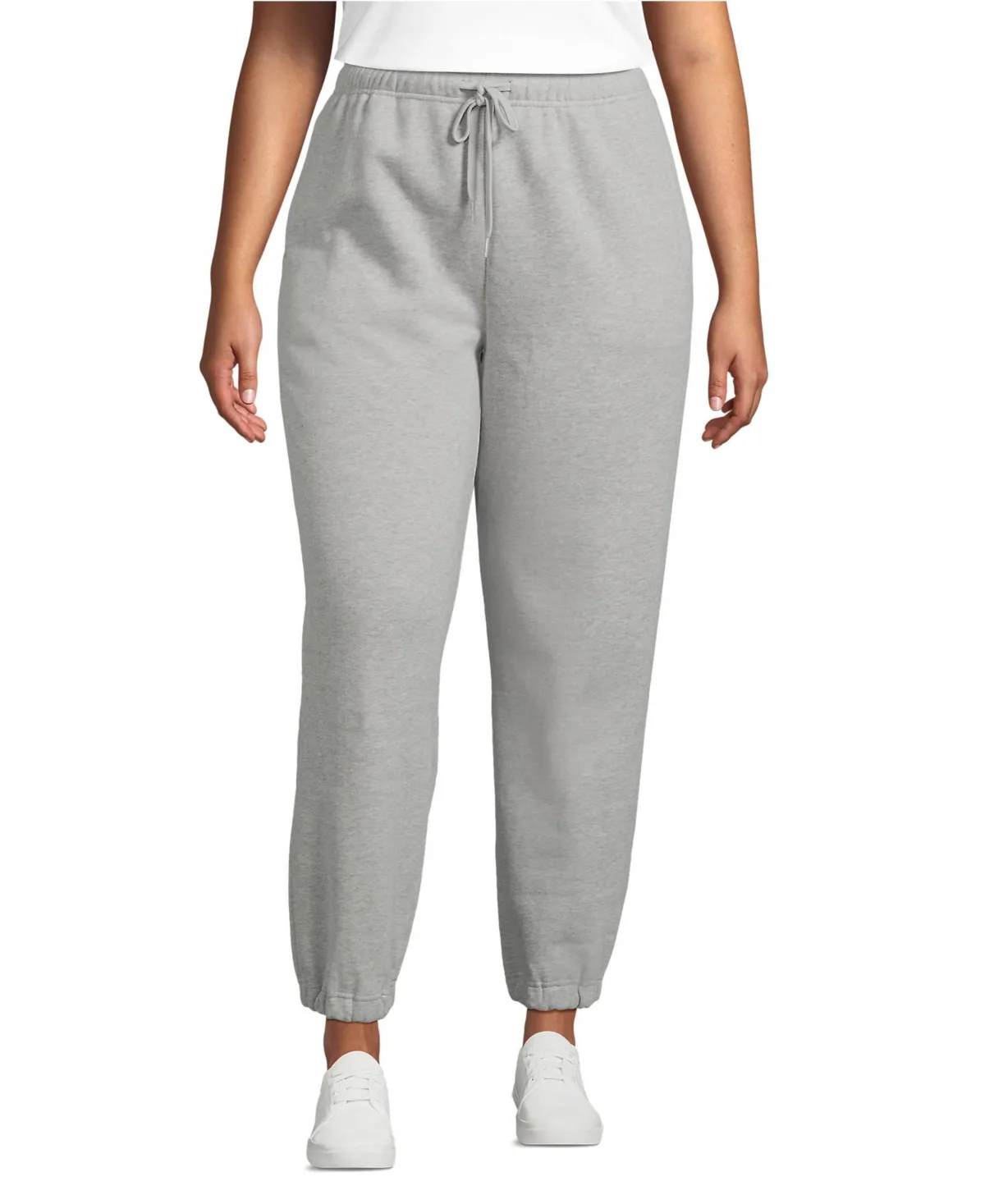 Serious Sweats High Rise Jogger Pants - Set Bottom by Lands' End