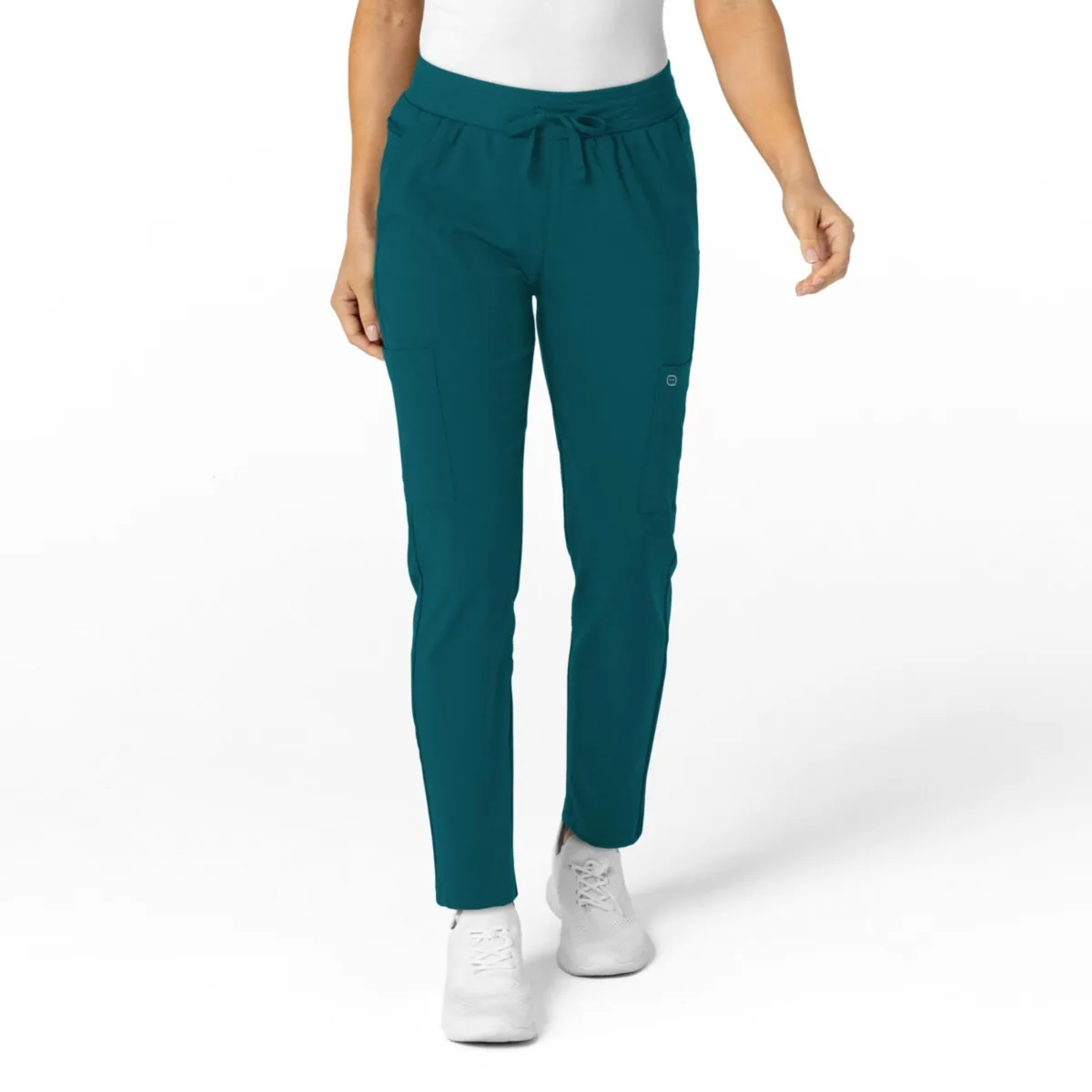 W123 Flex-n-Reach Track Scrub Pant by Wink