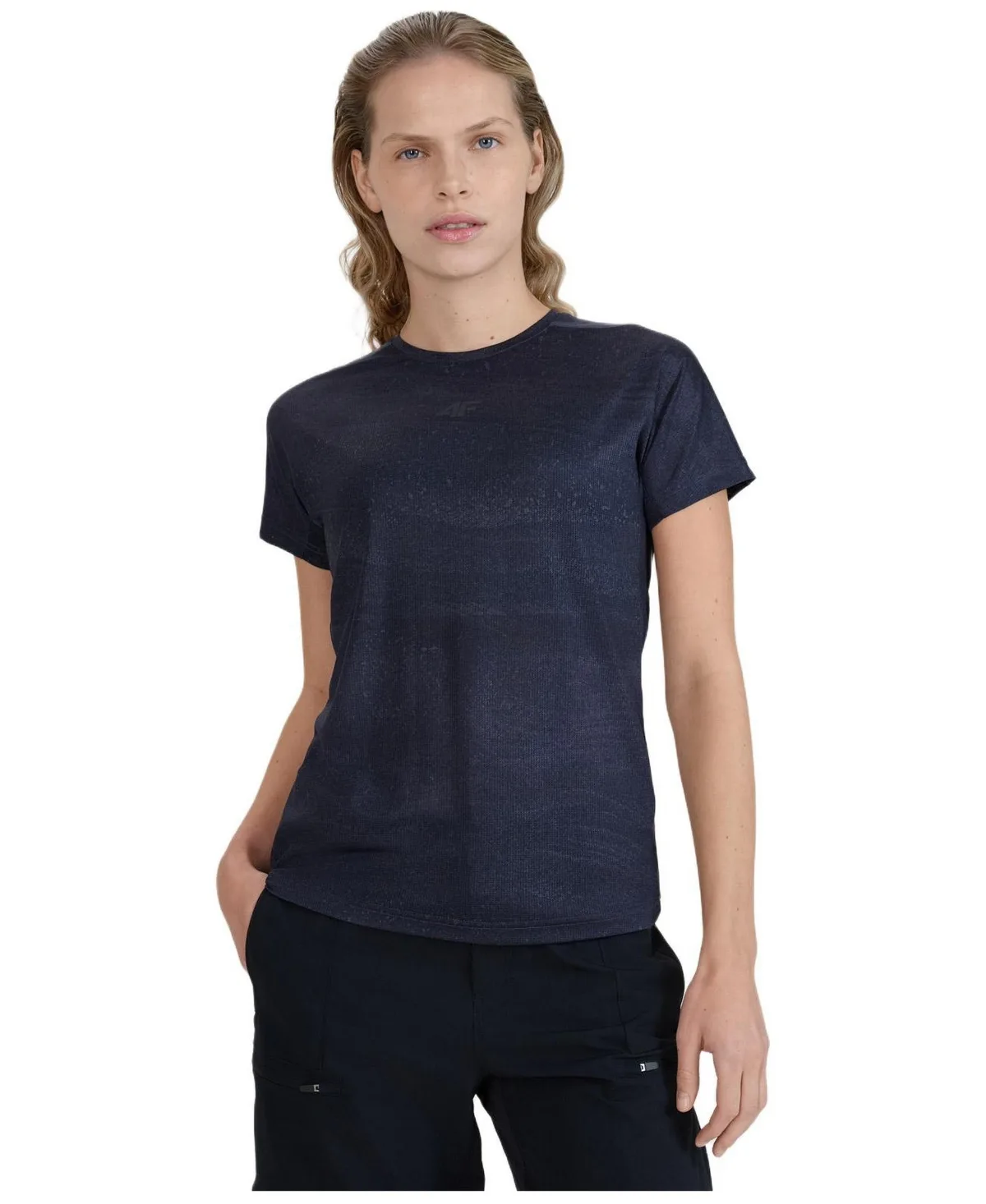 Quick-Drying Cycling Jersey T-Shirt with Reflective Detail by 4f