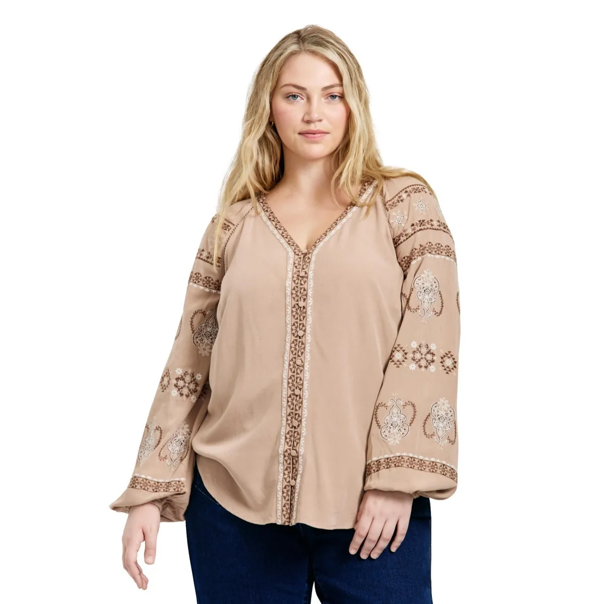 Angelina Embroidered Blouse