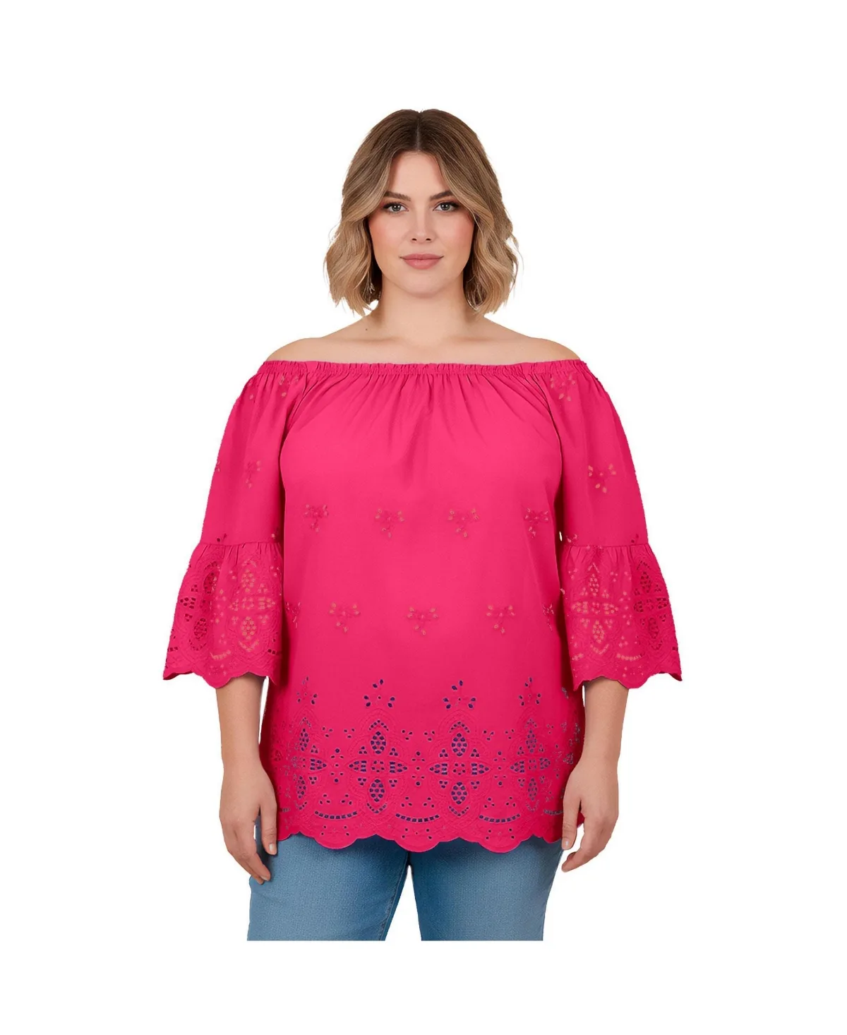Convertible Eyelet Tunic by Avenue