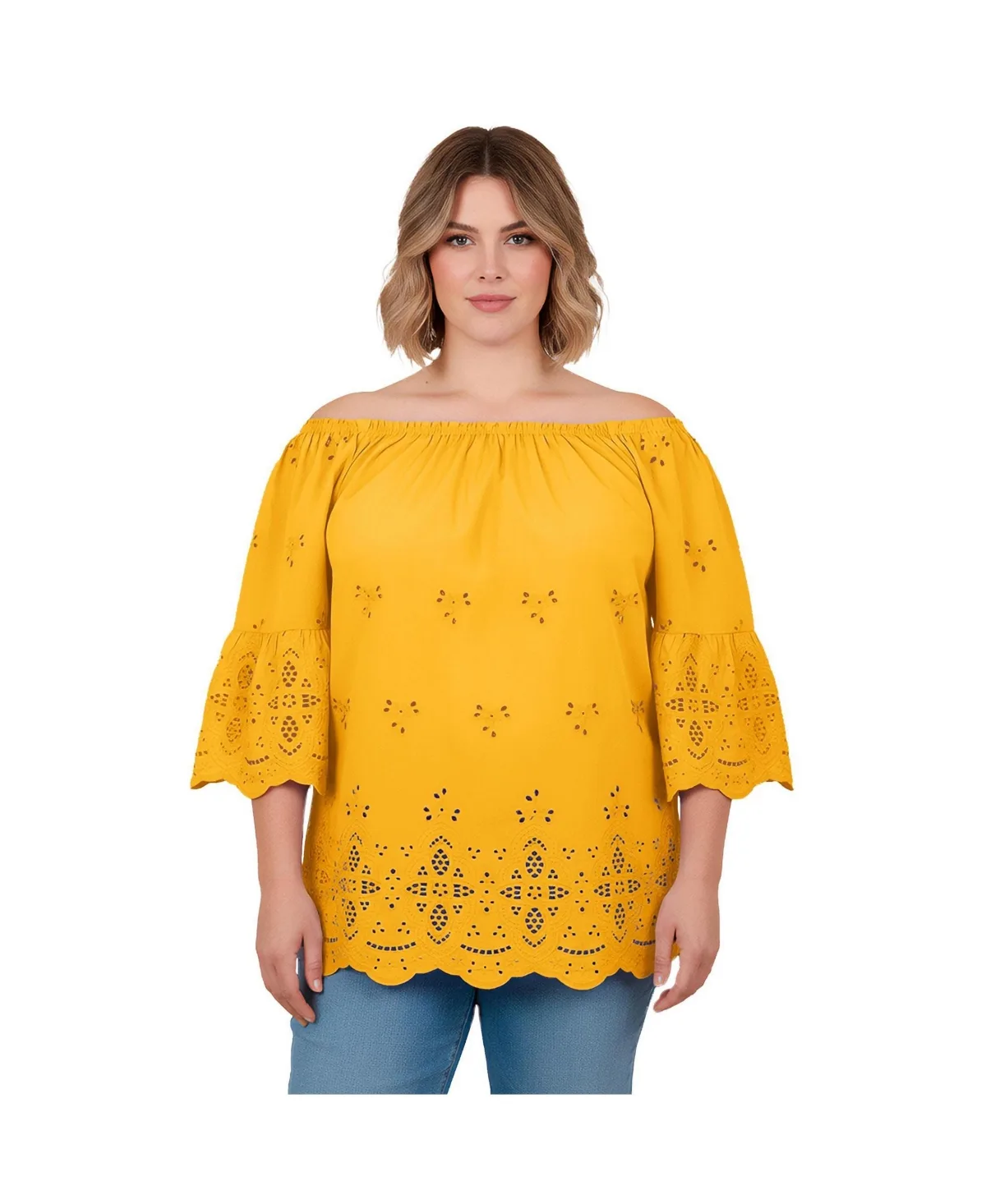 Convertible Eyelet Tunic
