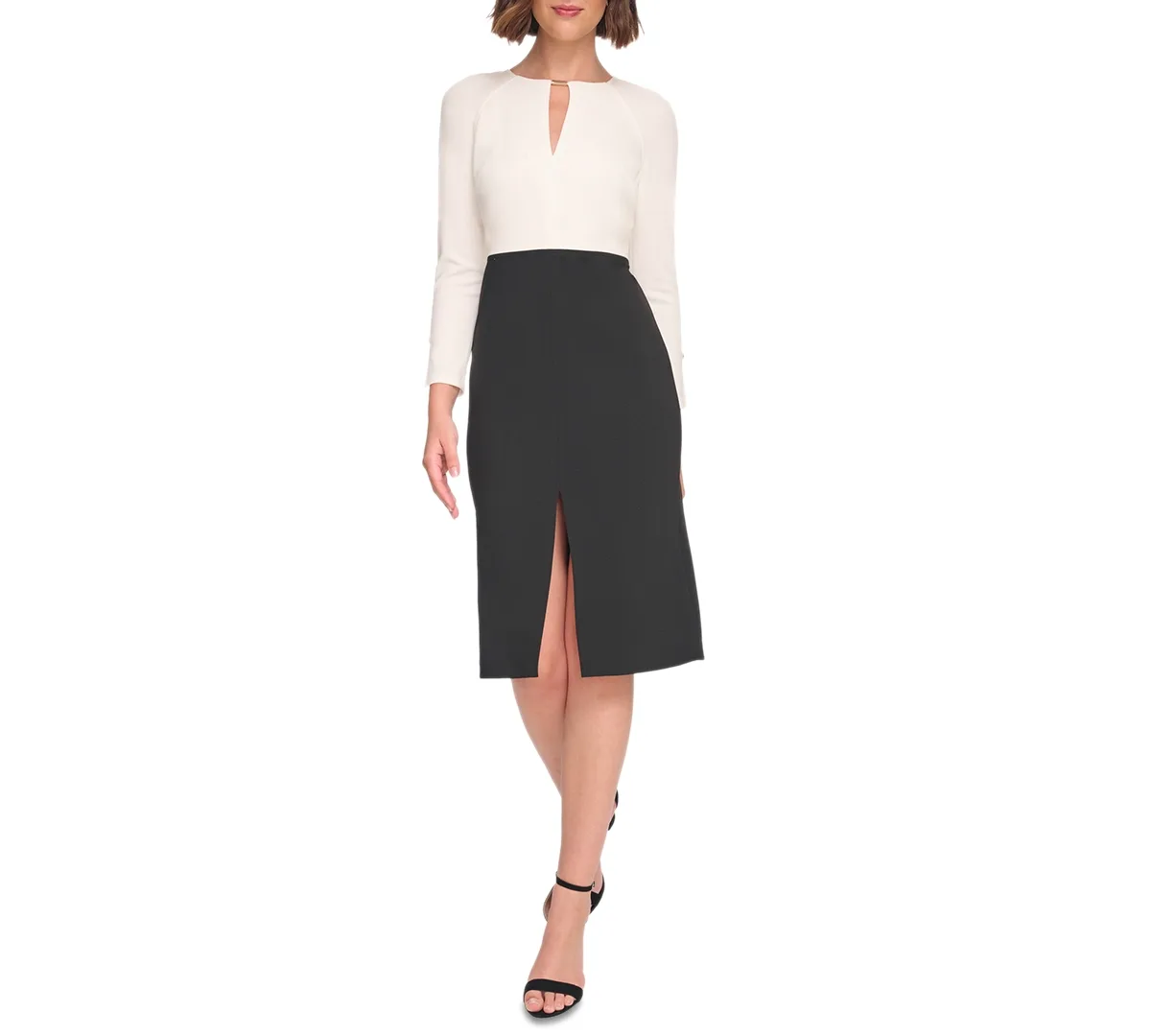 Keyhole-Neck Sheath Dress by Tommy Hilfiger