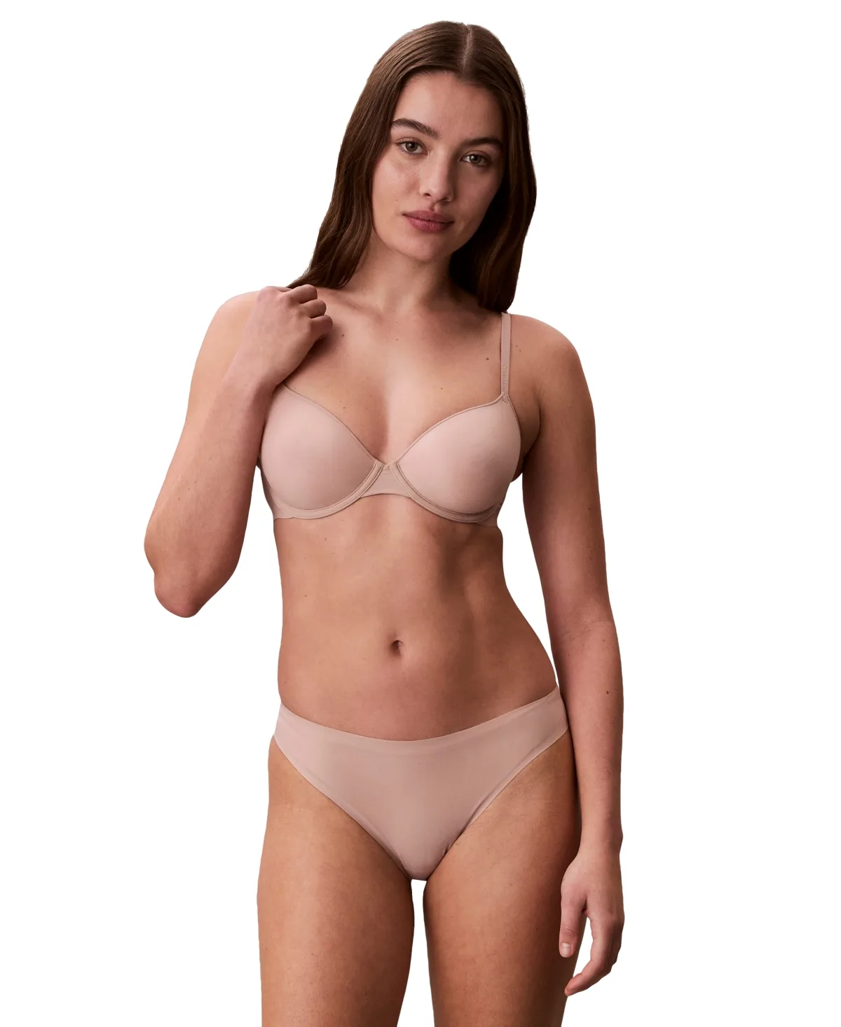 Perfectly Fit Full-Coverage Demi Bra by Calvin Klein