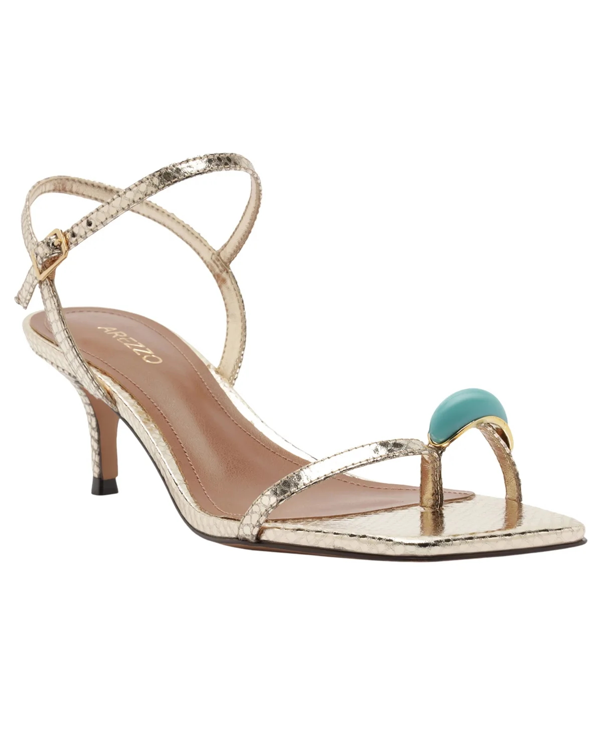 Sofia Mid Stiletto Sandals by Arezzo