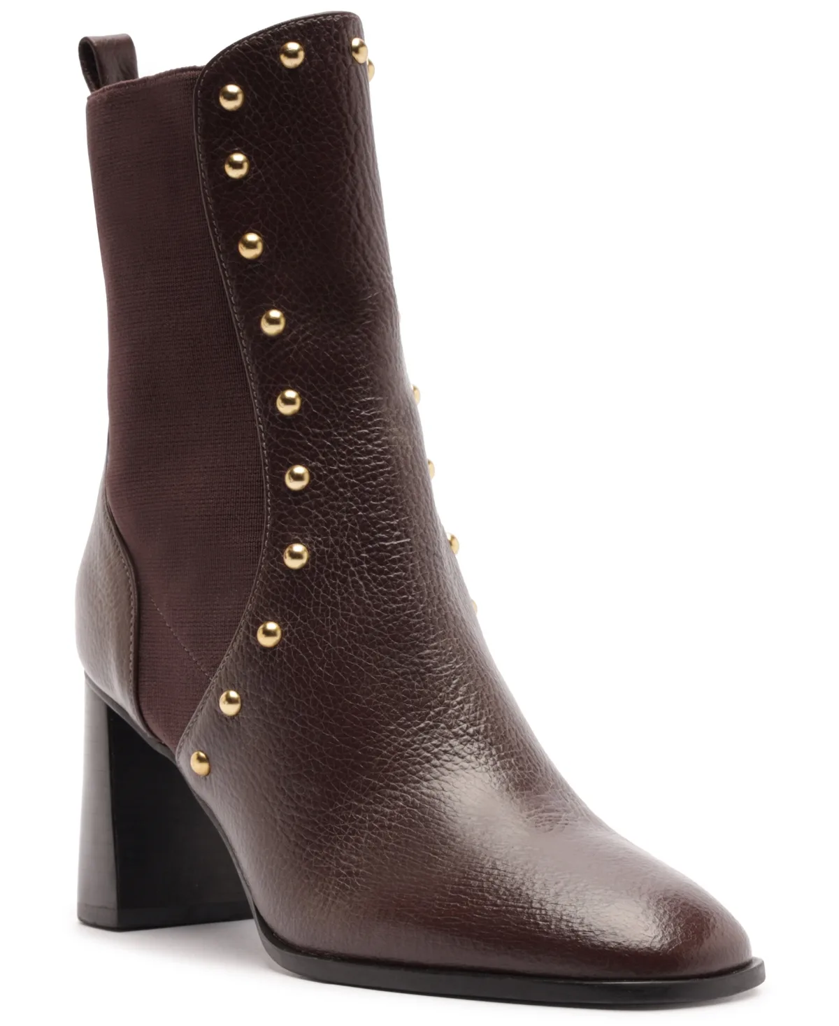 Rony Mid Block Heel Booties by Arezzo