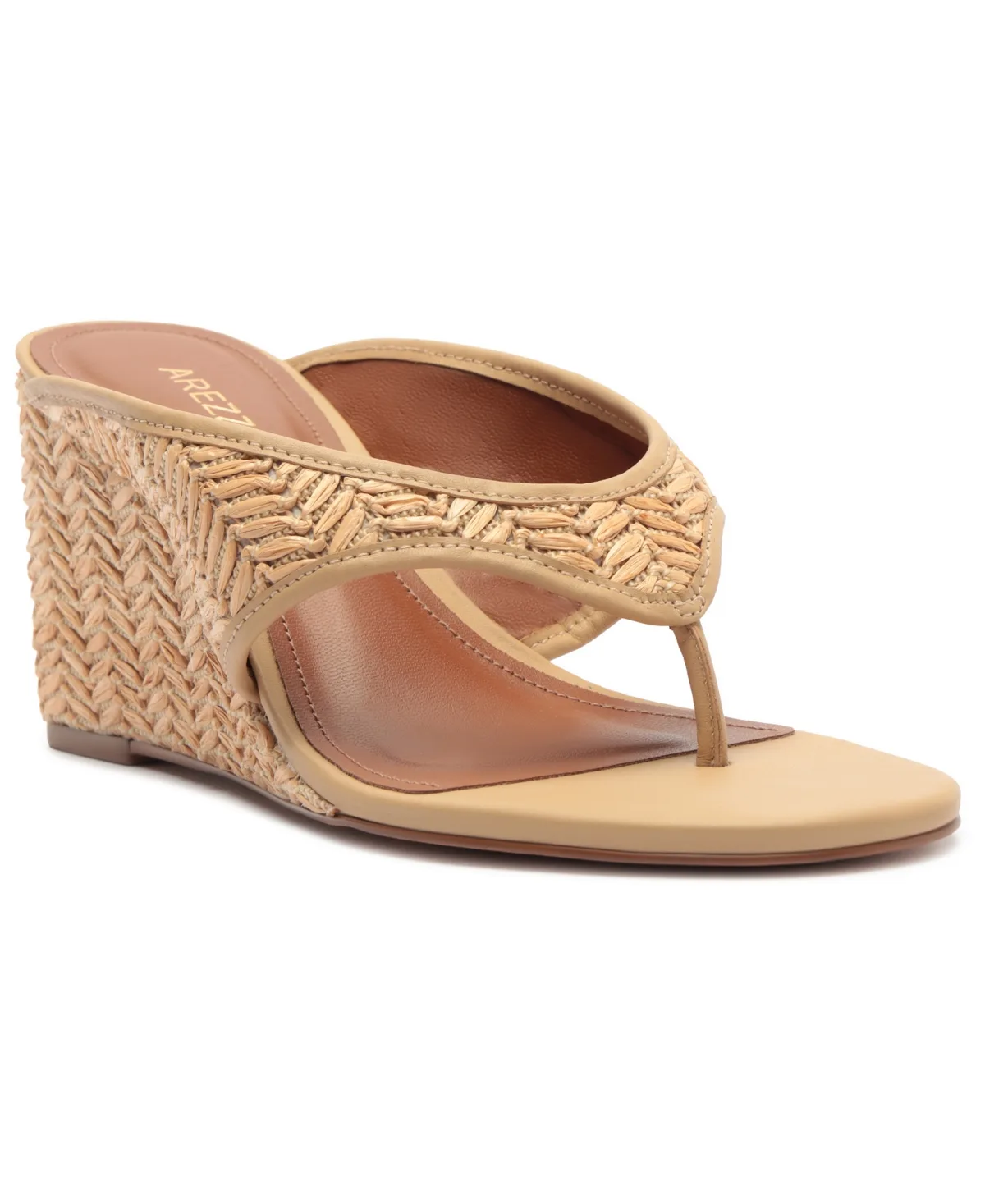 Sara Wedge Sandals by Arezzo