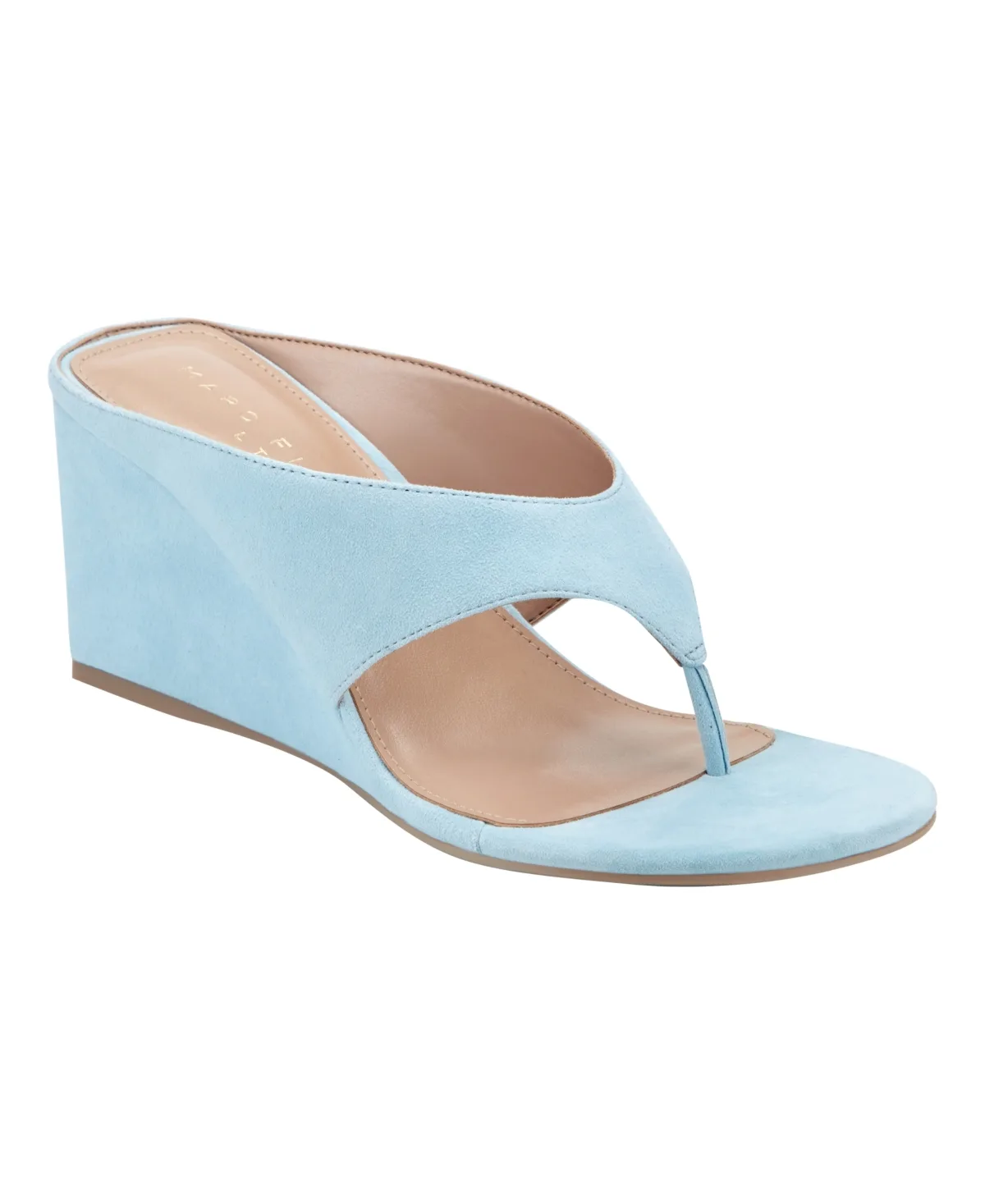Udena Slip-On Wedge Dress Sandals by Marc Fisher Ltd