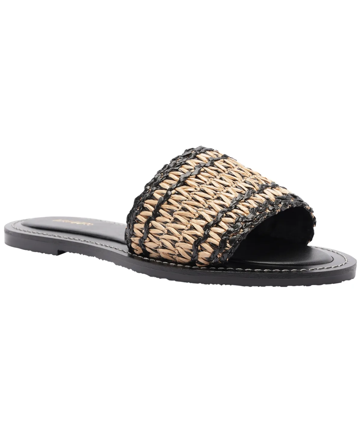 Liz Round Toe Flat Sandals
