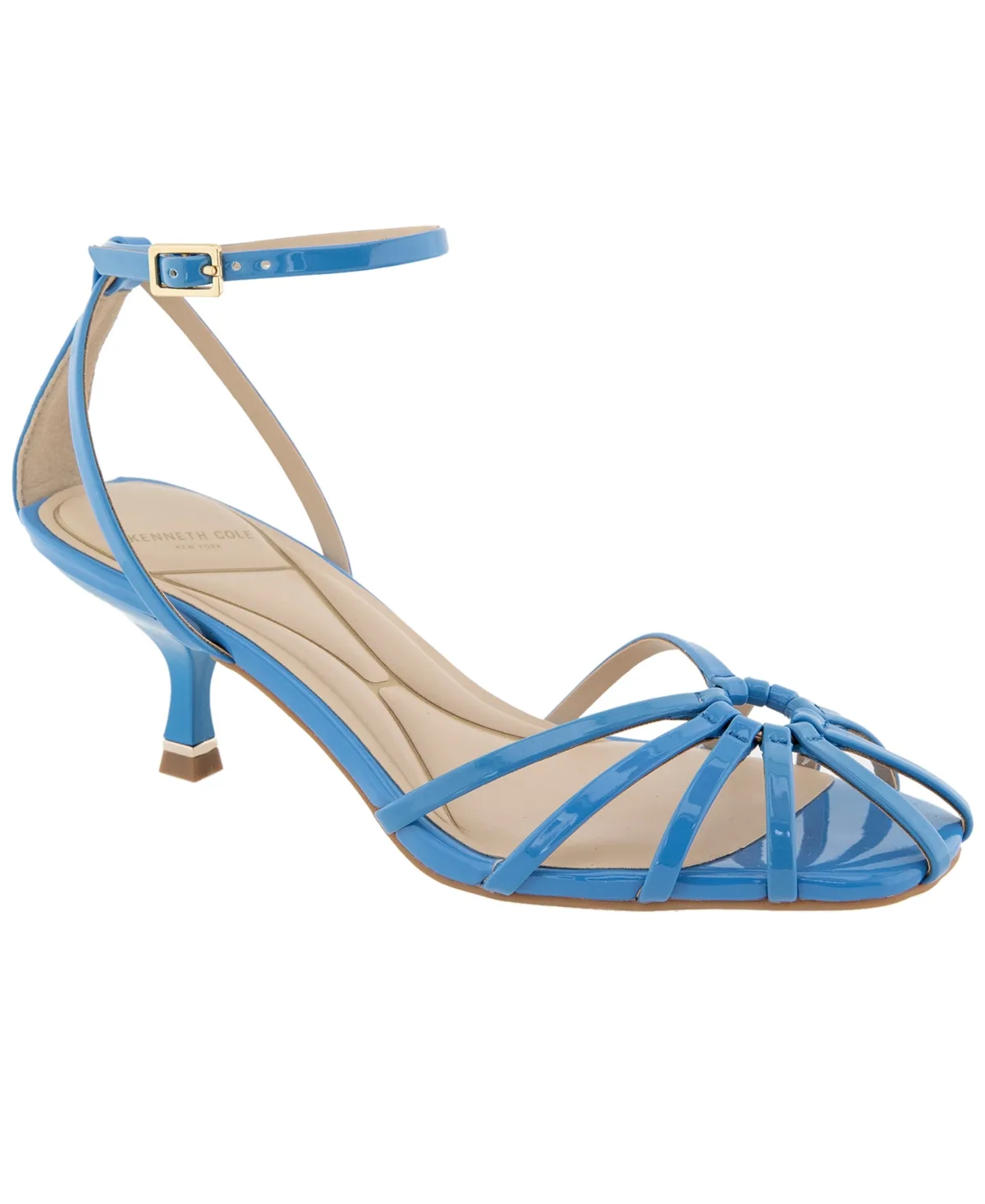 Genevieve Strappy Square Toe Dress Sandals by Kenneth Cole New York