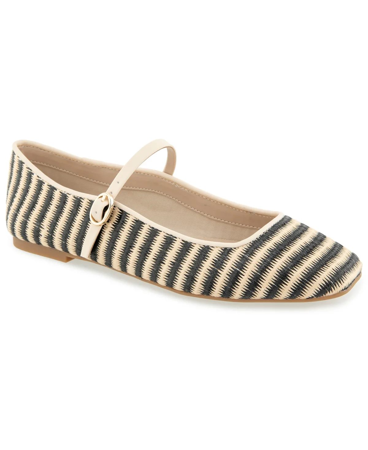 Jasper Square Toe Ballet Flats by Kenneth Cole New York
