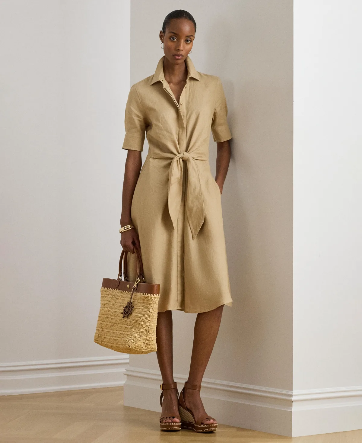 Linen Shirtdress by Lauren Ralph Lauren