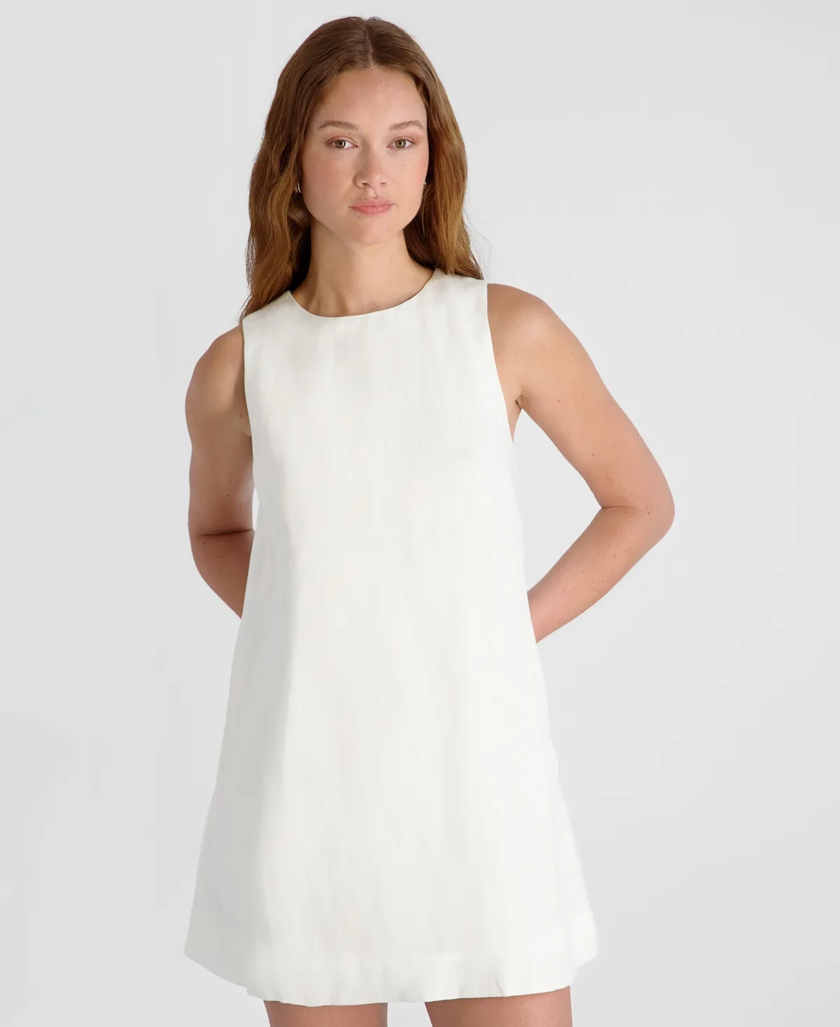 Cooper Linen Sleeveless Mini Dress by French Connection