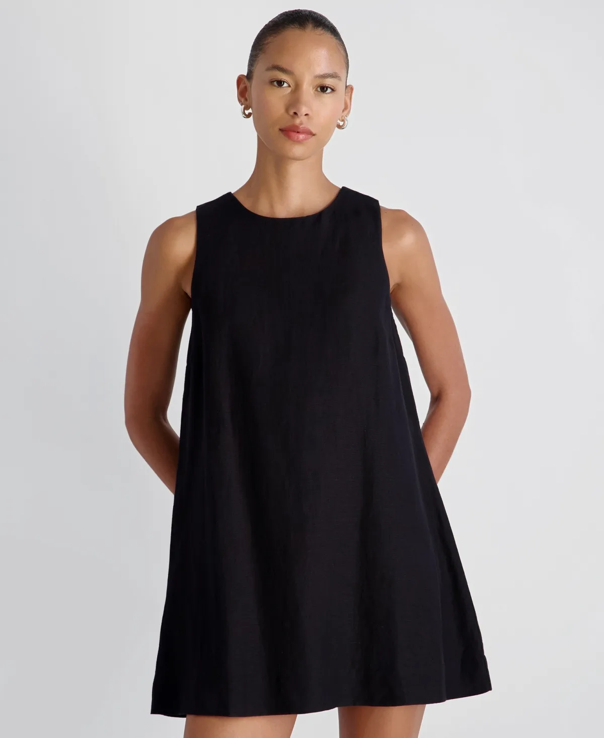 Cooper Linen Sleeveless Mini Dress