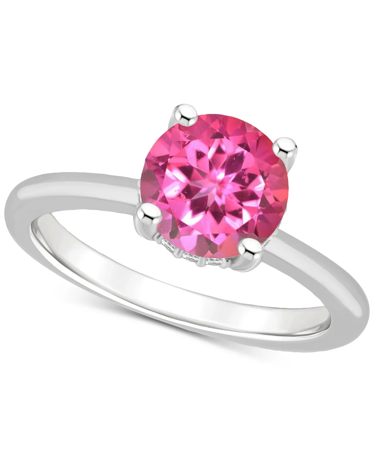 Mystic Topaz Solitaire Ring (2-3/8 ct. t.w.) in Sterling Silver by Macy's